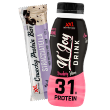 Alle N'Joy bars, drinks of XXL Nutrition bars 